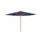 Royal Botania Houtstok parasols 300 x 300 cm / Navy Blue Royal Botania Shady, teakhouten stokparasol verkrijgbaar in diverse afmetingen en kleuren.