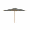 Royal Botania Houtstok parasols 300 x 300 cm / Rock Royal Botania Shady, teakhouten stokparasol verkrijgbaar in diverse afmetingen en kleuren.