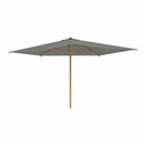 Royal Botania Houtstok parasols 300 x 400 cm / Rock Royal Botania Shady, teakhouten stokparasol verkrijgbaar in diverse afmetingen en kleuren.