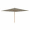 Royal Botania Houtstok parasols 350 x 350 cm / Cappucino Royal Botania Shady, teakhouten stokparasol verkrijgbaar in diverse afmetingen en kleuren.