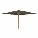 Royal Botania Houtstok parasols 350 x 350 cm / Fondant Royal Botania Shady, teakhouten stokparasol verkrijgbaar in diverse afmetingen en kleuren.