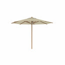 Royal Botania Houtstok parasols ø 350 cm / Mocca Royal Botania Shady, teakhouten stokparasol verkrijgbaar in diverse afmetingen en kleuren.