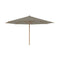 Royal Botania Houtstok parasols ø 450 cm / Cappucino Royal Botania Shady, teakhouten stokparasol verkrijgbaar in diverse afmetingen en kleuren.