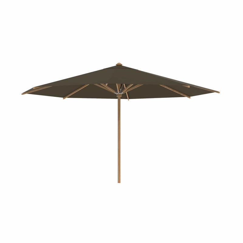 Royal Botania Houtstok parasols ø 450 cm / Fondant Royal Botania Shady, teakhouten stokparasol verkrijgbaar in diverse afmetingen en kleuren.