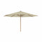 Royal Botania Houtstok parasols ø 450 cm / Mocca Royal Botania Shady, teakhouten stokparasol verkrijgbaar in diverse afmetingen en kleuren.