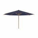 Royal Botania Houtstok parasols ø 450 cm / Navy Blue Royal Botania Shady, teakhouten stokparasol verkrijgbaar in diverse afmetingen en kleuren.