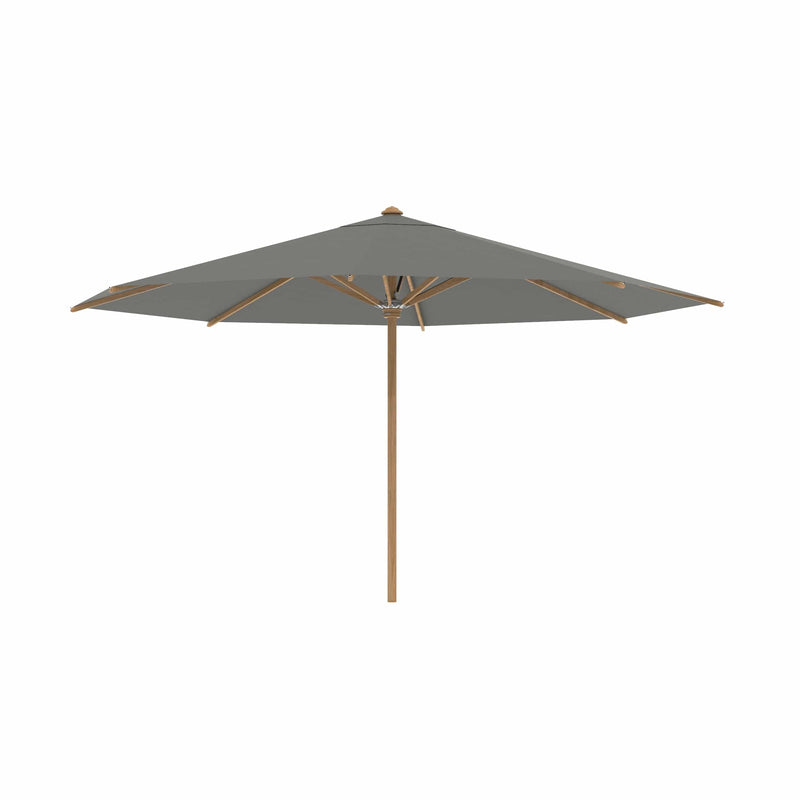 Royal Botania Houtstok parasols ø 450 cm / Rock Royal Botania Shady, teakhouten stokparasol verkrijgbaar in diverse afmetingen en kleuren.