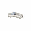 Royal Botania Lounge modulair Pebble / Kussen set categorie A Royal Botania Alura Lounge set 1 A/B.  Verkrijgbaar in meerdere kleuren frame's en stofferingen.