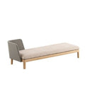 Royal Botania Lounge modulair Rechter module Royal Botania Calypso chaise longue met Kris Kross Fiber.