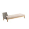 Royal Botania Lounge modulair Rechter module Royal Botania Calypso chaise longue met Kris Kross Fiber.