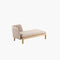 Royal Botania Lounge modulair Rechter module Royal Botania Calypso chaise longue met verschillende kleuren stoffering.