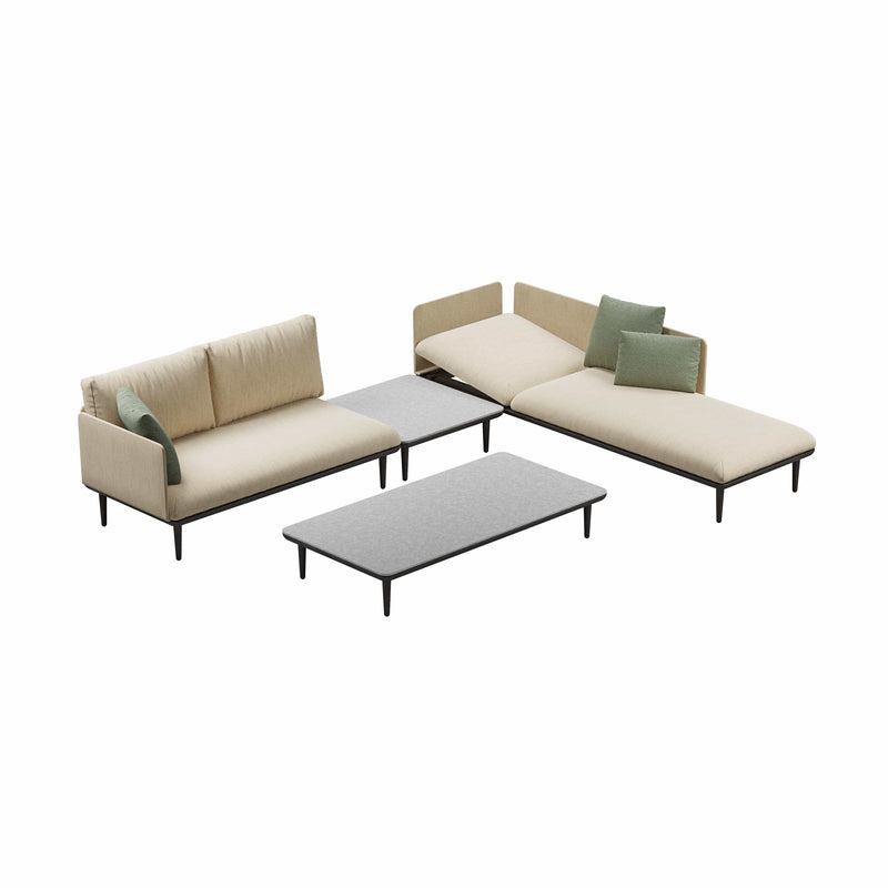 Royal Botania Lounge modulair Royal Botania Styletto lounge Set 03.