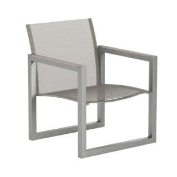 Royal Botania Lounge stoel Electro Polished RVS / Cappuccino Royal Botania Ninix relax stoel, met batyline zitting en rugleuning. Meerdere kleuren mogelijk.