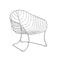 Royal Botania Lounge stoel Wit Royal Botania Folia relax loungestoel verkrijgbaar in 6 verschillende kleuren