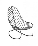 Royal Botania Lounge stoel Wit Royal Botania Folia schommelstoel verkrijgbaar in 6 verschillende kleuren.