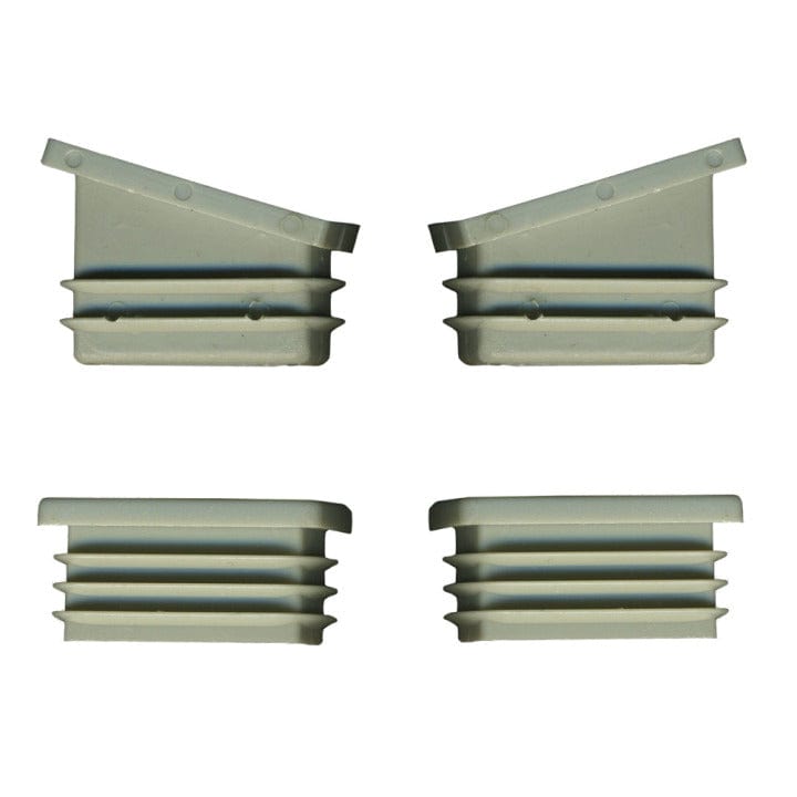 Royal Botania Pootdoppen Royal Botania, Pootdop (4stuks) voor Ozon, grijs, (Oud model)