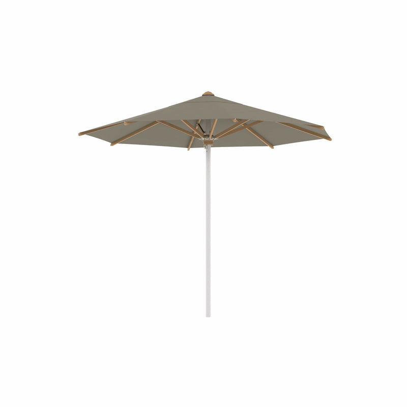 Royal Botania RVS stokparasols ø 300 cm / RVS / Cappucino Royal Botania Shady, RVS stokparasol met teakhouten baleinen verkrijgbaar in diverse afmetingen en kleuren.