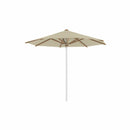 Royal Botania RVS stokparasols ø 300 cm / RVS Electro Polished / Mocca Royal Botania Shady, RVS stokparasol met teakhouten baleinen verkrijgbaar in diverse afmetingen en kleuren.