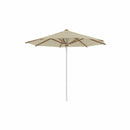 Royal Botania RVS stokparasols ø 300 cm / RVS / Mocca Royal Botania Shady, RVS stokparasol met teakhouten baleinen verkrijgbaar in diverse afmetingen en kleuren.