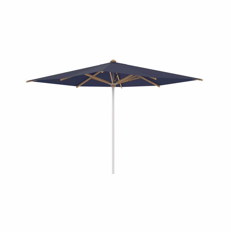 Royal Botania RVS stokparasols ø 300 cm / RVS / Navy Blue Royal Botania Shady, RVS stokparasol met teakhouten baleinen verkrijgbaar in diverse afmetingen en kleuren.