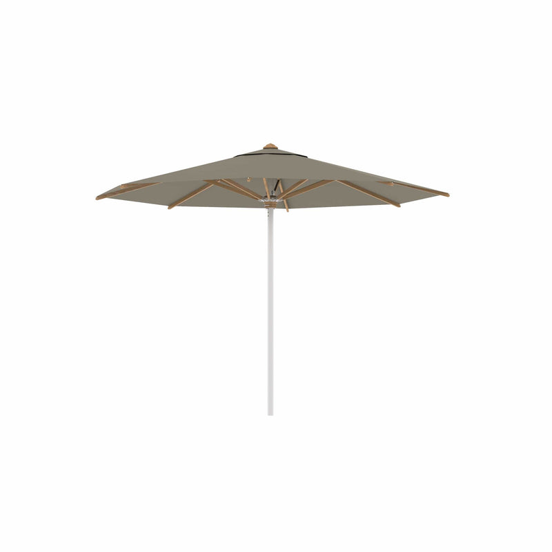 Royal Botania RVS stokparasols ø 350 cm / RVS / Cappucino Royal Botania Shady, RVS stokparasol met teakhouten baleinen verkrijgbaar in diverse afmetingen en kleuren.