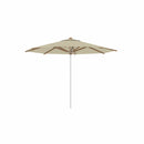 Royal Botania RVS stokparasols ø 350 cm / RVS Electro Polished / Mocca Royal Botania Shady, RVS stokparasol met teakhouten baleinen verkrijgbaar in diverse afmetingen en kleuren.