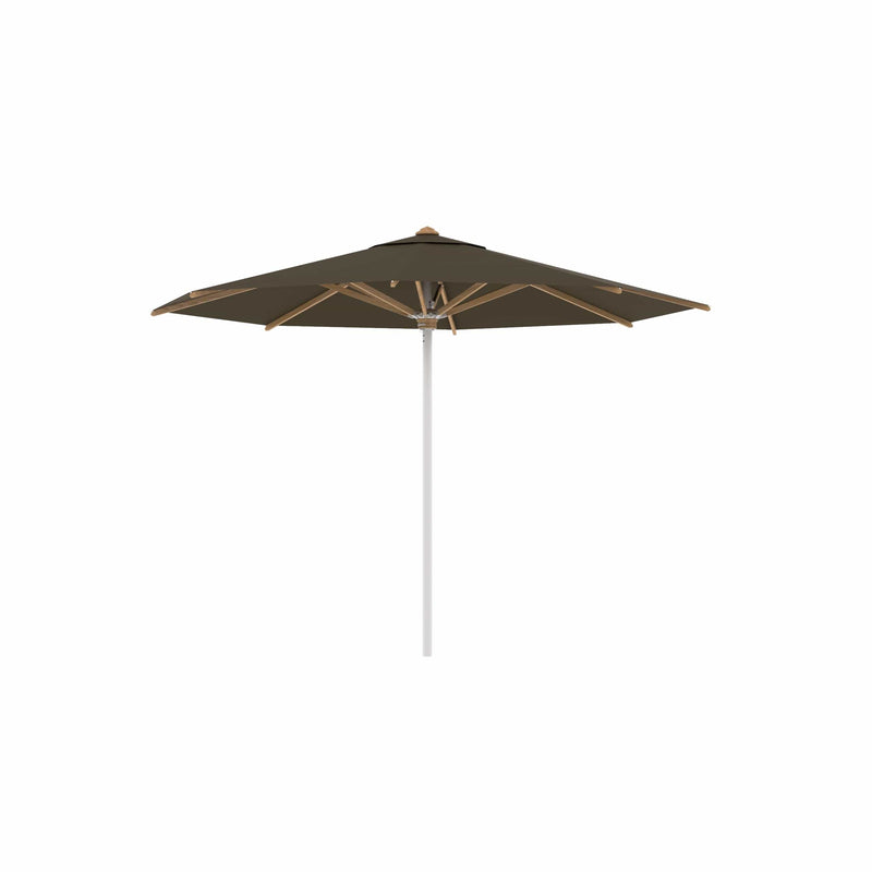 Royal Botania RVS stokparasols ø 350 cm / RVS / Fondant Royal Botania Shady, RVS stokparasol met teakhouten baleinen verkrijgbaar in diverse afmetingen en kleuren.