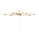 Royal Botania RVS stokparasols ø 450 cm / RVS / Ecru Royal Botania Shady, RVS stokparasol met teakhouten baleinen verkrijgbaar in diverse afmetingen en kleuren.