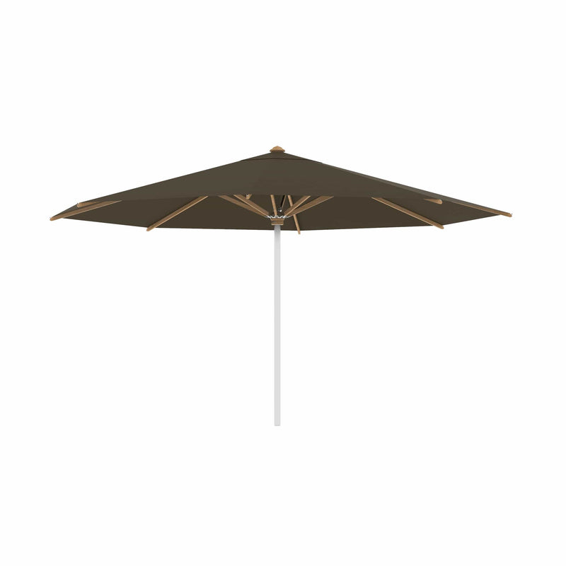 Royal Botania RVS stokparasols ø 450 cm / RVS Electro Polished / Fondant Royal Botania Shady, RVS stokparasol met teakhouten baleinen verkrijgbaar in diverse afmetingen en kleuren.