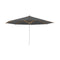 Royal Botania RVS stokparasols ø 450 cm / RVS Electro Polished / Zwart Royal Botania Shady, RVS stokparasol met teakhouten baleinen verkrijgbaar in diverse afmetingen en kleuren.