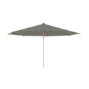 Royal Botania RVS stokparasols ø 450 cm / RVS / Rock Royal Botania Shady, RVS stokparasol met teakhouten baleinen verkrijgbaar in diverse afmetingen en kleuren.