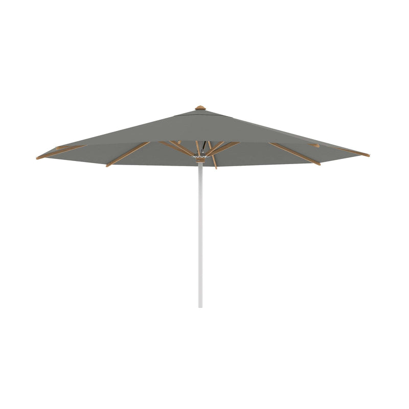 Royal Botania RVS stokparasols ø 450 cm / RVS / Rock Royal Botania Shady, RVS stokparasol met teakhouten baleinen verkrijgbaar in diverse afmetingen en kleuren.