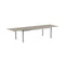 Royal Botania Tafel Geëlektropolijst RVS / Ceramic pearl grey Royal Botania Taboela Tafel uitschuifbaar 340x100x75. Leverbaar in diverse kleuren en verschillende tafelbladen mogelijk