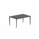 Royal Botania Tafel Gepoedercoat aluminium Antraciet / Zwart Royal Botania U-nite Tafel 100x150x75cm. Diverse kleuren frames en tafelbladen mogelijk.