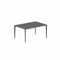 Royal Botania Tafel Gepoedercoat aluminium Brons / Zwart Royal Botania U-nite Tafel 100x150x75cm. Diverse kleuren frames en tafelbladen mogelijk.