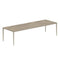 Royal Botania Tafel Gepoedercoat aluminium Sand / Terra Sabbia Royal Botania U-nite Tafel 300x100x75cm. Diverse kleuren frames en tafelbladen mogelijk.