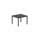 Royal Botania Tafel Gepoedercoat antraciet aluminium / Ceramic Nero Marquina Royal Botania Taboela Tafel 100x90x75. Diverse kleuren frame's en tafelbladen mogelijk