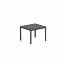 Royal Botania Tafel Gepoedercoat antraciet aluminium / Ceramic Zwart Royal Botania Taboela Tafel 100x90x75. Diverse kleuren frame's en tafelbladen mogelijk