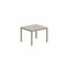 Royal Botania Tafel Gepoedercoat zand aluminium / Ceramic Ceppo Dolomitica Royal Botania Taboela Tafel 100x90x75. Diverse kleuren frame's en tafelbladen mogelijk