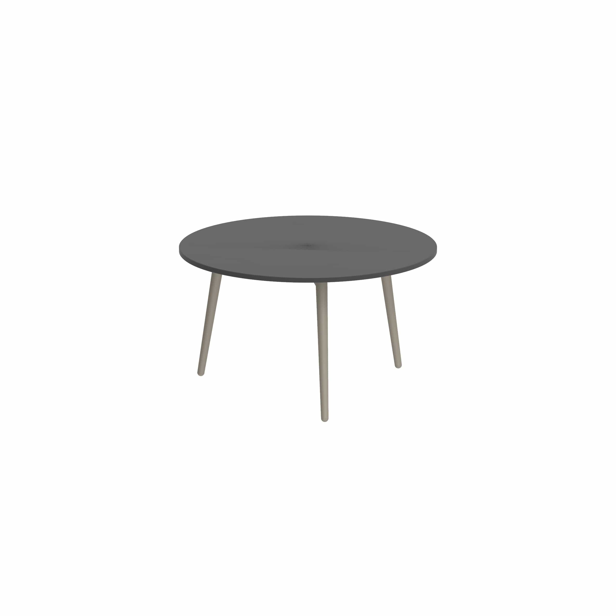 Royal Botania Tafel Royal Botania Styletto Salontafel ø60 cm. Diverse kleuren frames en tafelbladen mogelijk.