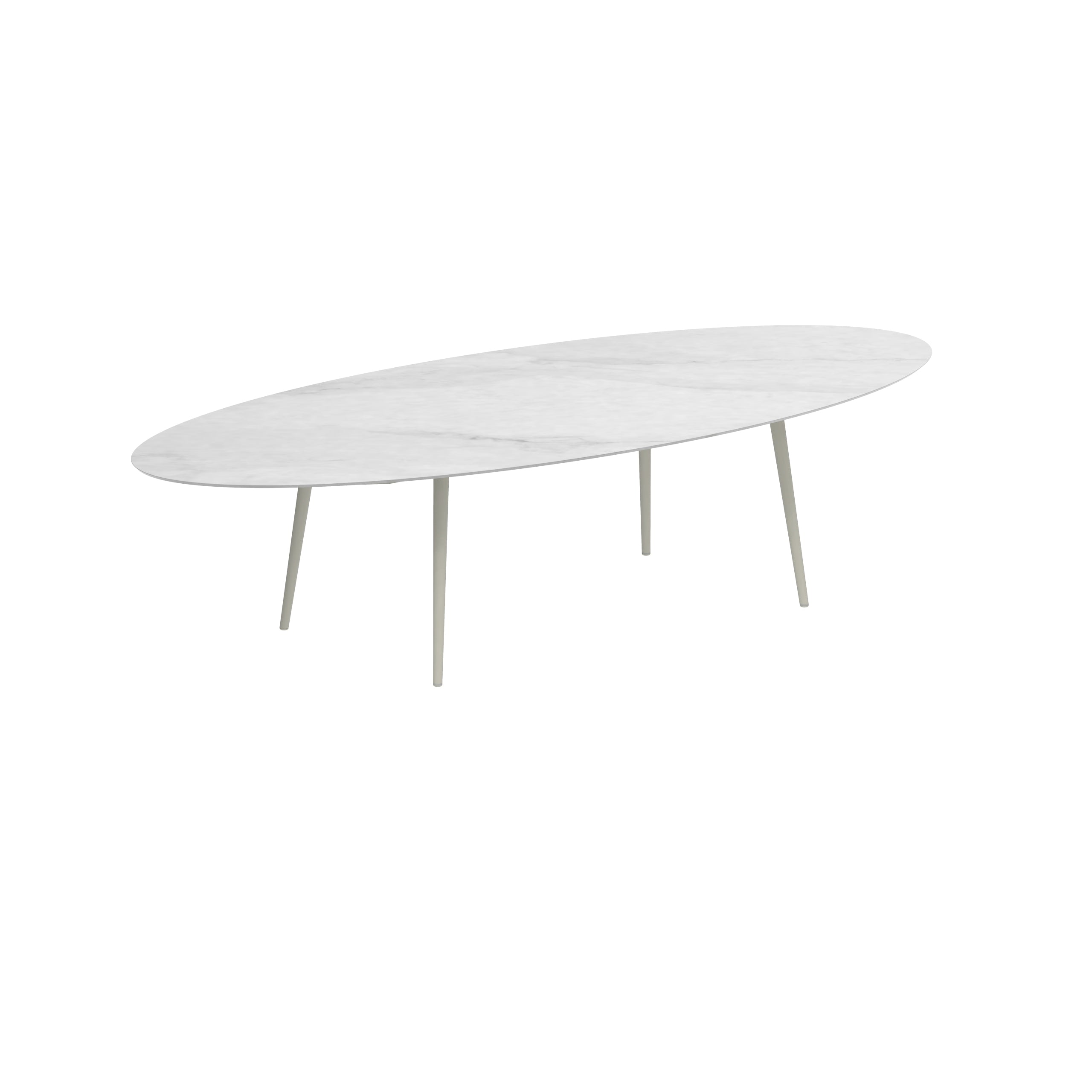 Royal Botania Tafel Royal Botania Styletto tafel 320x140 cm. Verkrijgbaar in 35cm, 50cm, 67cm en 75cm, 92cm en 110cm hoog. Diverse kleuren frames en tafelbladen mogelijk.