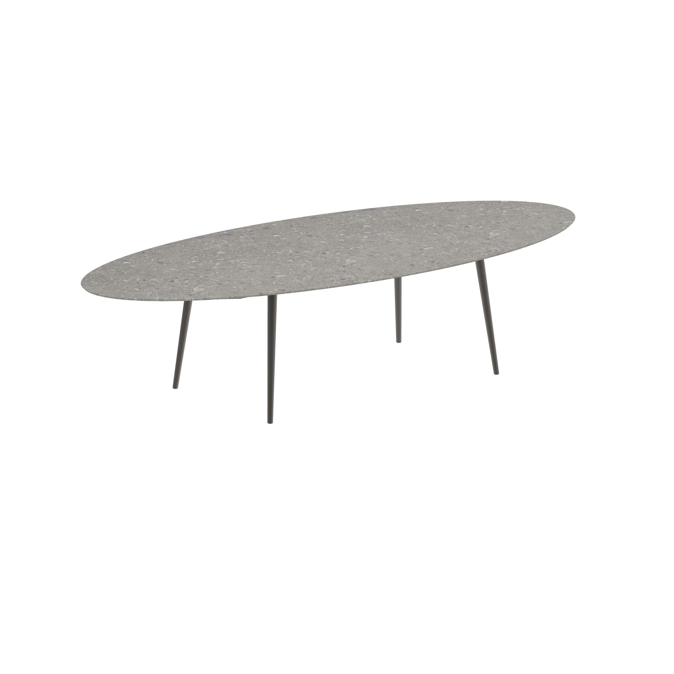 Royal Botania Tafel Royal Botania Styletto tafel 320x140 cm. Verkrijgbaar in 35cm, 50cm, 67cm en 75cm, 92cm en 110cm hoog. Diverse kleuren frames en tafelbladen mogelijk.