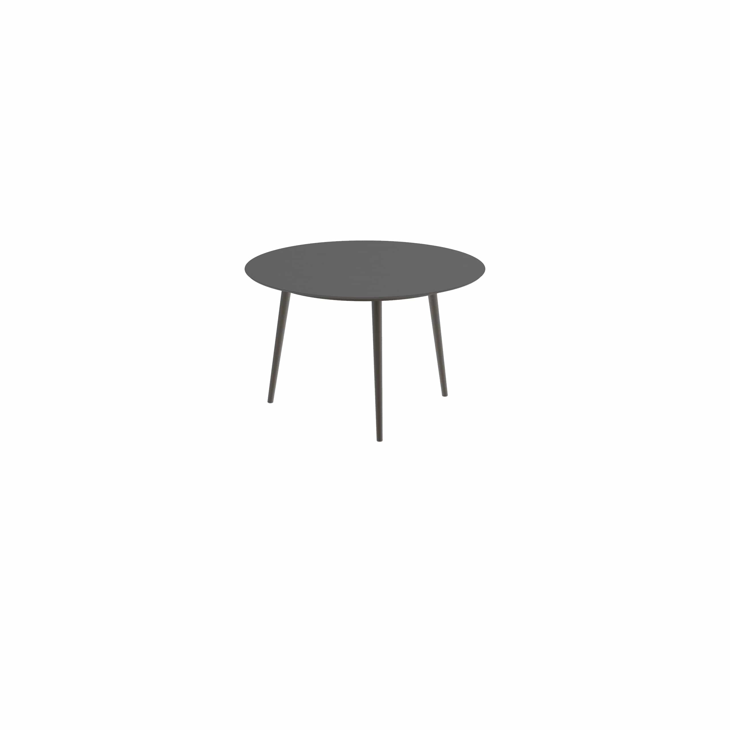 Royal Botania Tafel Royal Botania Styletto tafel ø120cm, Verkrijgbaar in 35cm, 50cm, 67cm, 75cm, 92cm en 110cm hoog. Diverse kleuren frames en tafelbladen mogelijk.