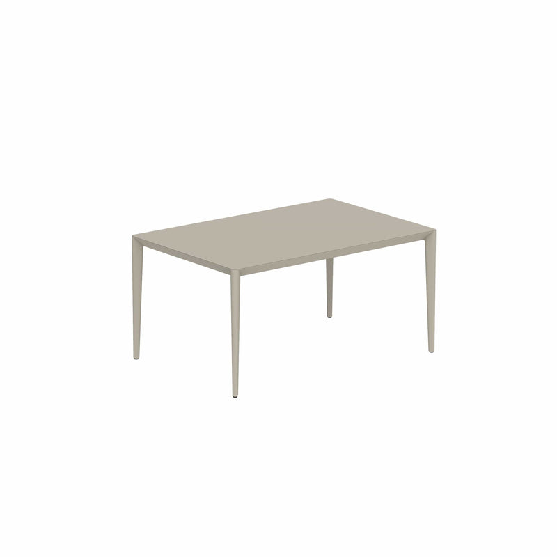 Royal Botania Tafel Royal Botania U-nite Tafel 100x150x75cm. Diverse kleuren frames en tafelbladen mogelijk.