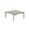 Royal Botania Tafel Royal Botania U-nite Tafel  150x150x75cm. Diverse kleuren frames en tafelbladen mogelijk.