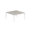 Royal Botania Tafel Royal Botania U-nite Tafel  150x150x75cm. Diverse kleuren frames en tafelbladen mogelijk.