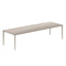 Royal Botania Tafel Royal Botania U-nite Tafel 300x100x75cm. Diverse kleuren frames en tafelbladen mogelijk.