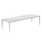 Royal Botania Tafel Royal Botania U-nite Tafel 300x100x75cm. Diverse kleuren frames en tafelbladen mogelijk.