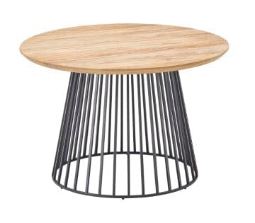 Solpuri Salon-/bijzettafel Solpuri, Grid bijzettafel ∅ 90 x 45cm, verkrijgbaar in meerdere kleuren.