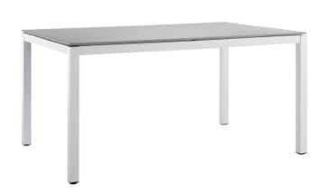 Solpuri Tafel Solpuri, classic alu tafel 240x100cm, antraciet frame en keuze uit tafelbladen in HPL, Keramik of Dekton.